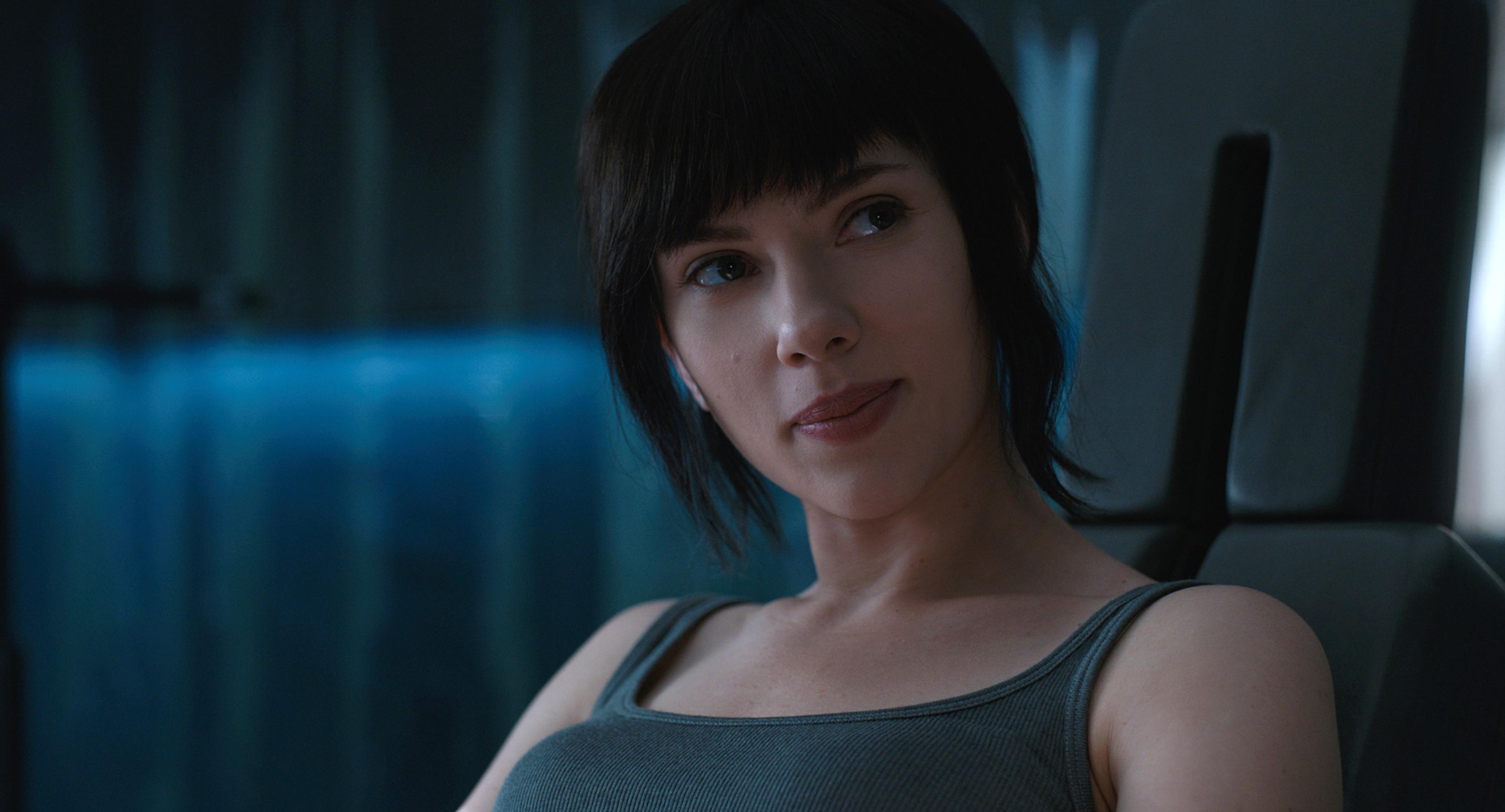 fot. kadr z filmu "Ghost in the Shell"