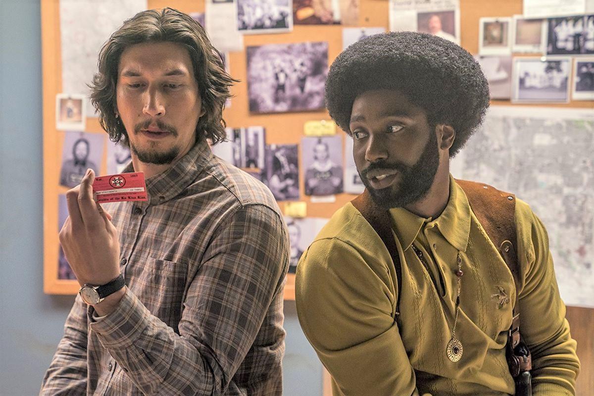 fot. kadr z filmu "BlacKkKlansman”